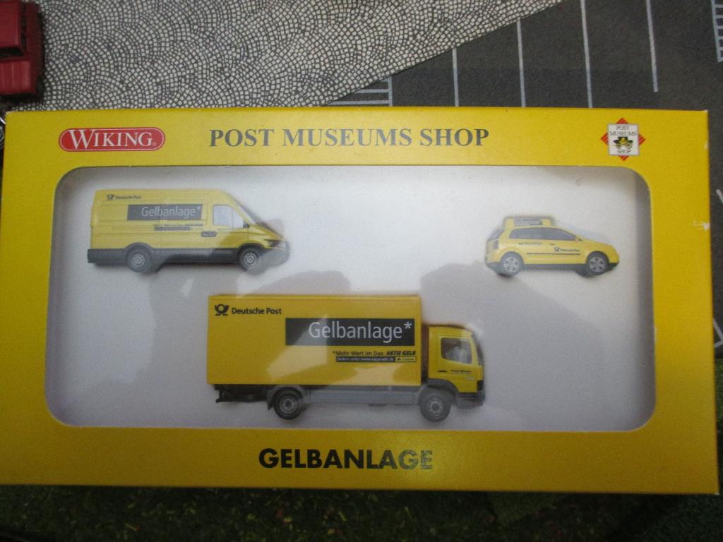 Deutsche Post Set Mercedes Atego + Iveco Daily + VW Polo 6N, Hobby en Vrije tijd, Modelauto's | 1:87, Ophalen of Verzenden, Nieuw