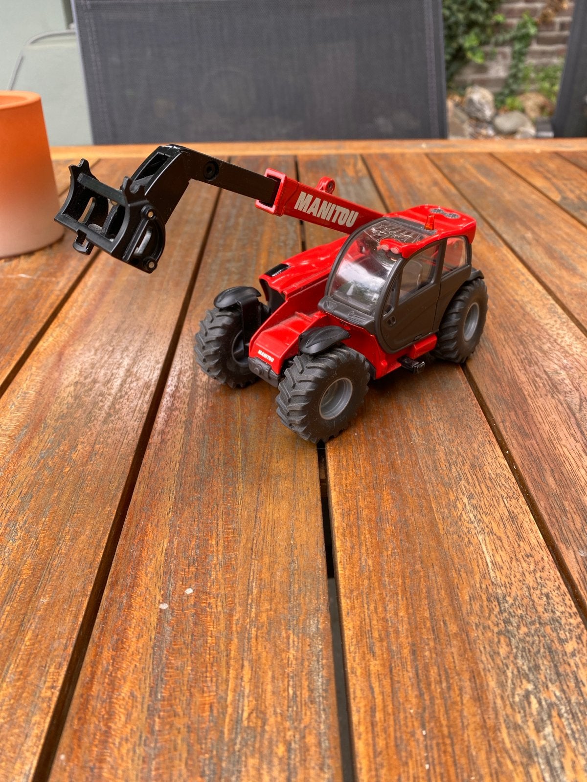 Siku Manitou verreiker 1:32, Ophalen of Verzenden, Zo goed als nieuw, Tractor of Landbouw, SIKU