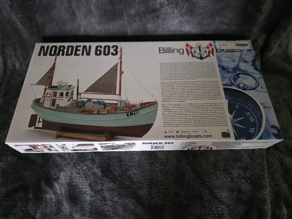 Norden 603 Billing Boats bouwpakket NIEUW !, Hobby en Vrije tijd, Modelbouw | Boten en Schepen, Verzenden, Nieuw, 1:32 tot 1:50