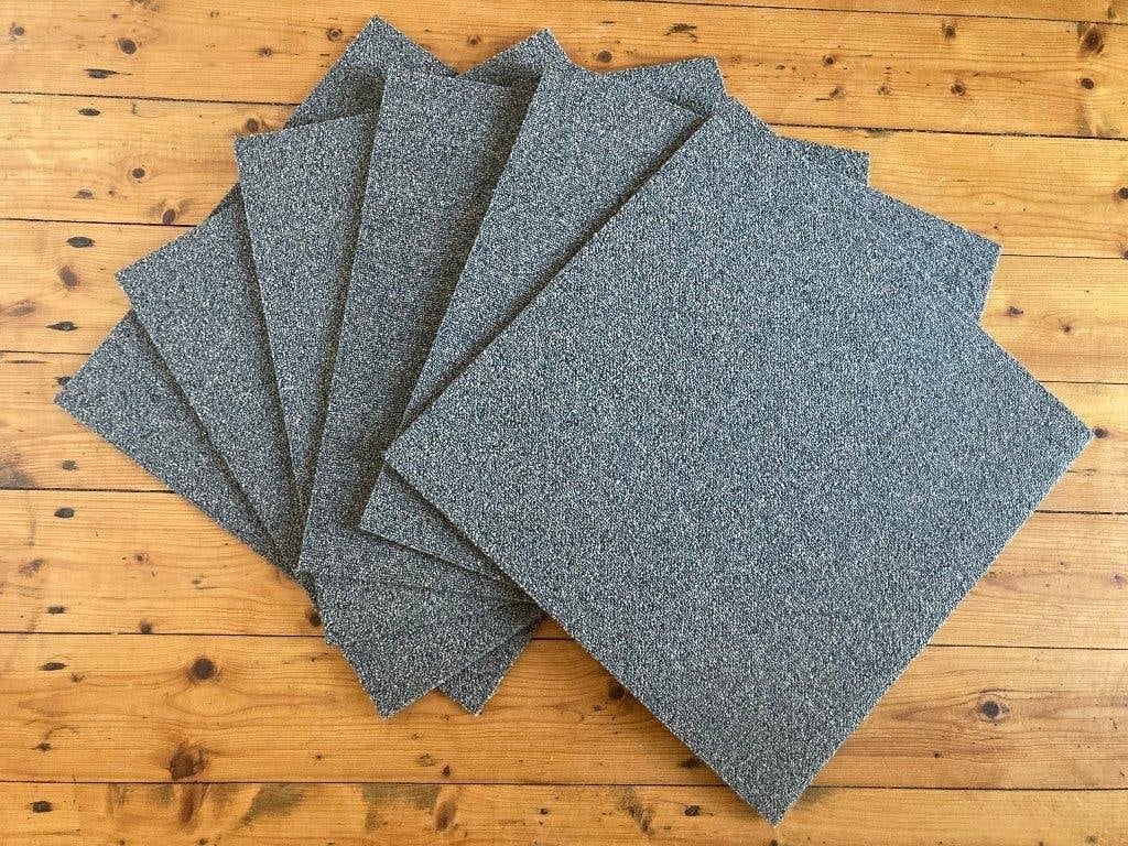 6 seventies vierkante vloertegels tapijttegels tapijt tegels, Ophalen of Verzenden, Nieuw, Minder dan 5 m², Tapijttegels