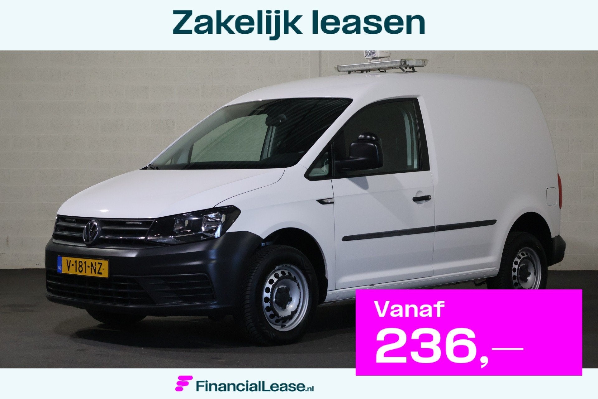 Volkswagen Caddy 2.0 TDI 120pk L1 H1 4Motion 4x4, Stof, Gebruikt, Euro 6, 4 cilinders