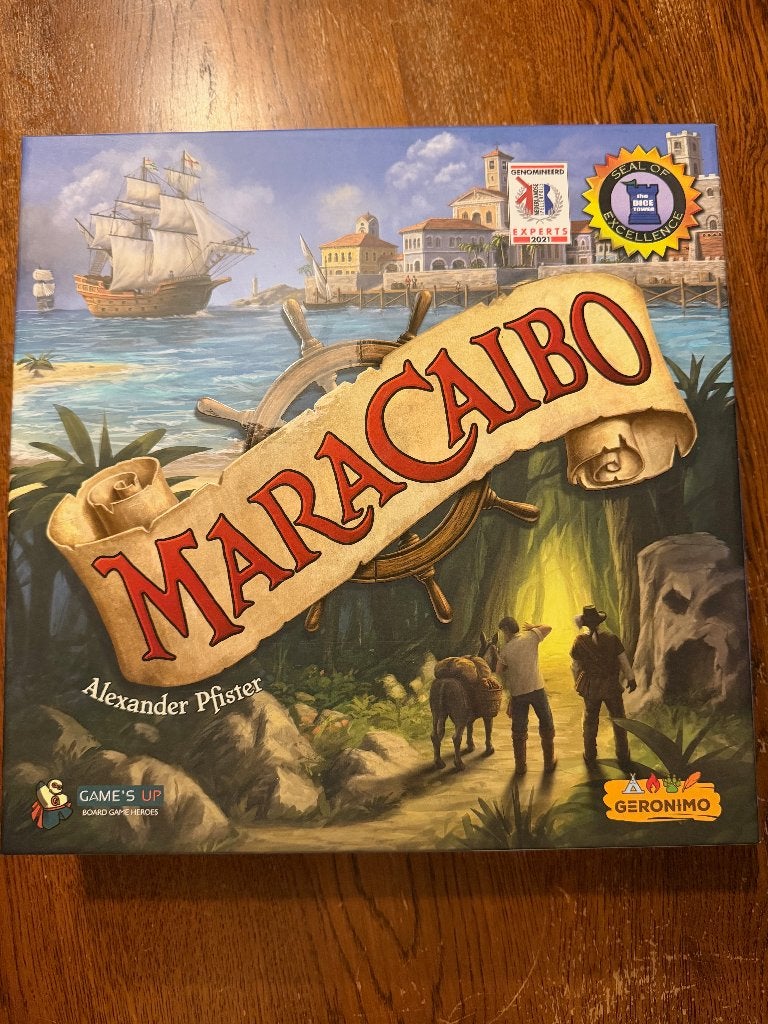 Bordspel Maracaibo, Hobby en Vrije tijd, Drie of vier spelers, Ophalen of Verzenden, Zo goed als nieuw, Geronimo