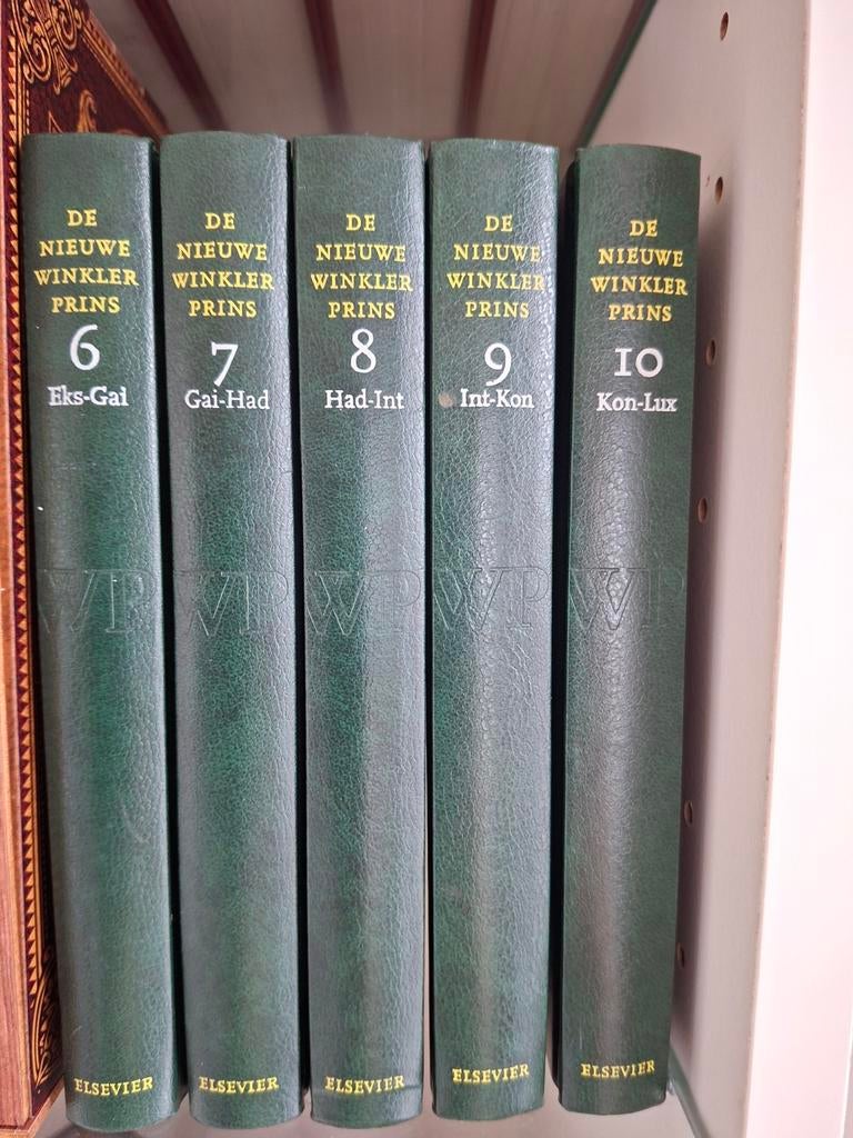 De Nieuwe Winkler Prins Encyclopedie - Deel 6 t/m 10, Boeken, Encyclopedieën, Gelezen, Ophalen of Verzenden, Los deel, Algemeen