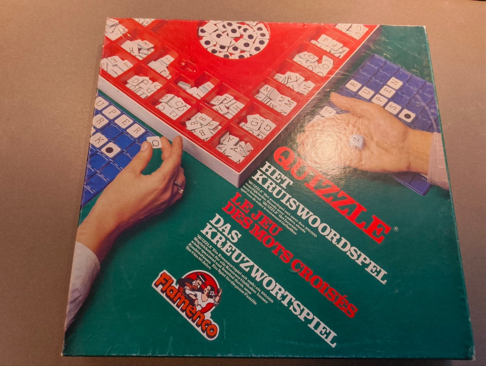 Quizzle: Het Kruiswoordspel, Ophalen, Gebruikt, Flamenco