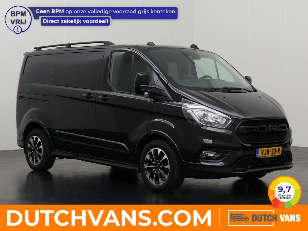 Ford Transit Custom 2.0TDCI 185PK Automaat Dubbele Cabine Sp, 15 km/l, 4 cilinders, Zwart, Diesel