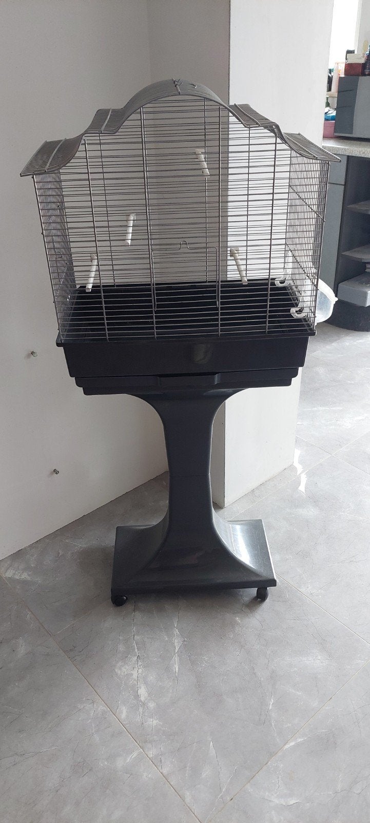 vogel kooi mag weg, Ophalen, Metaal, Vogelkooi