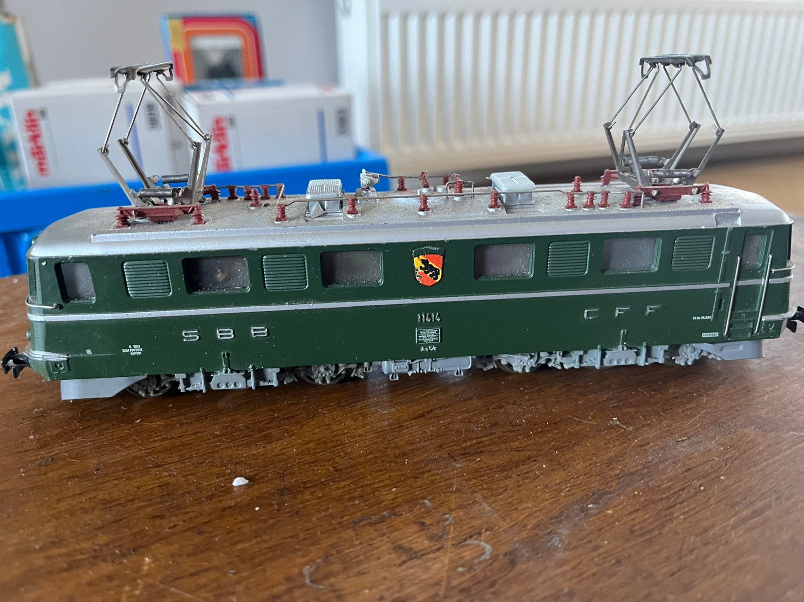 Marklin 11414 van de SBB zonder ovp, Wisselstroom, Locomotief, Ophalen of Verzenden, Zo goed als nieuw
