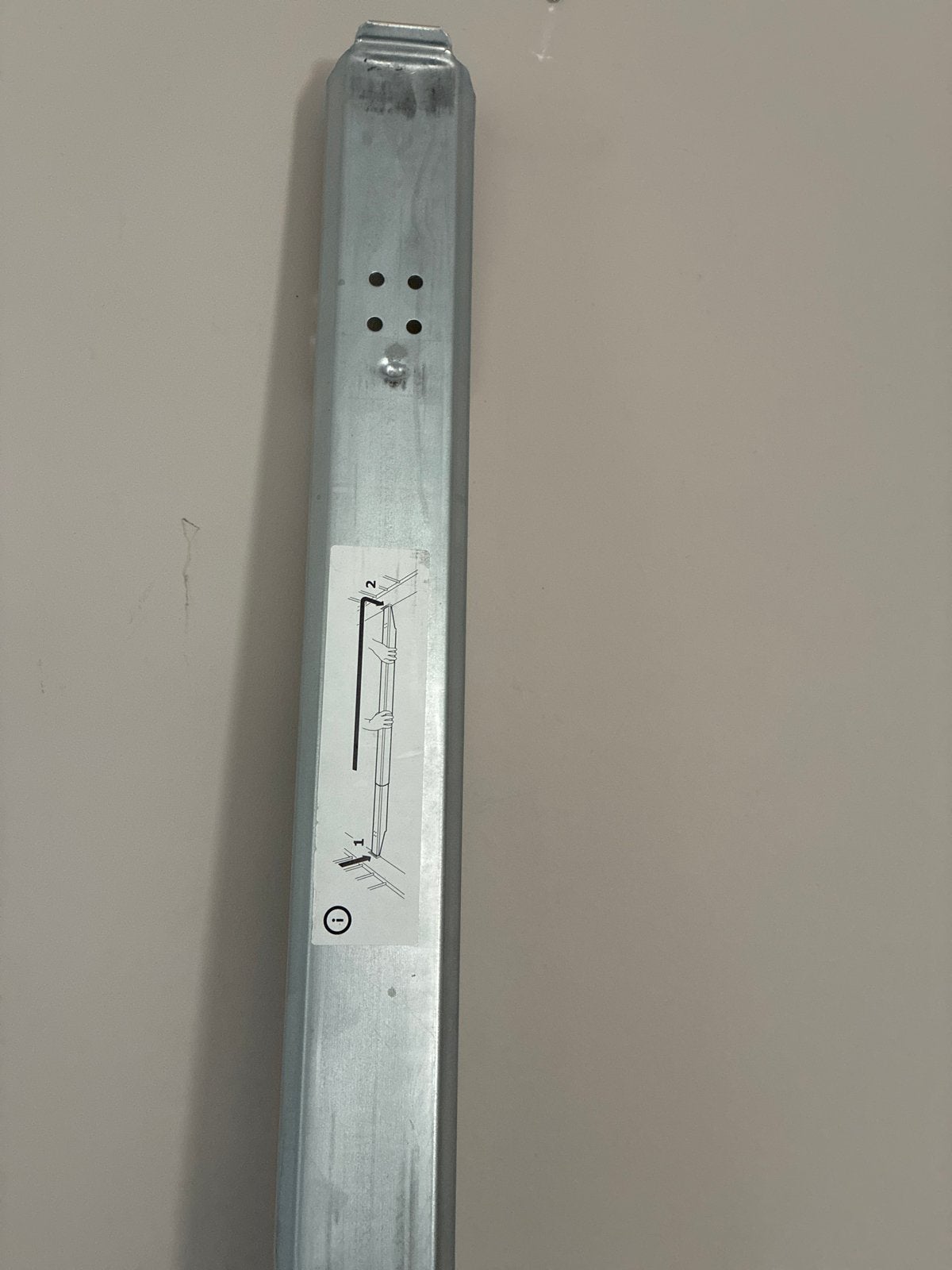 IKEA SKORVA Middenbalk voor bedframe (901.245.34), Ophalen of Verzenden