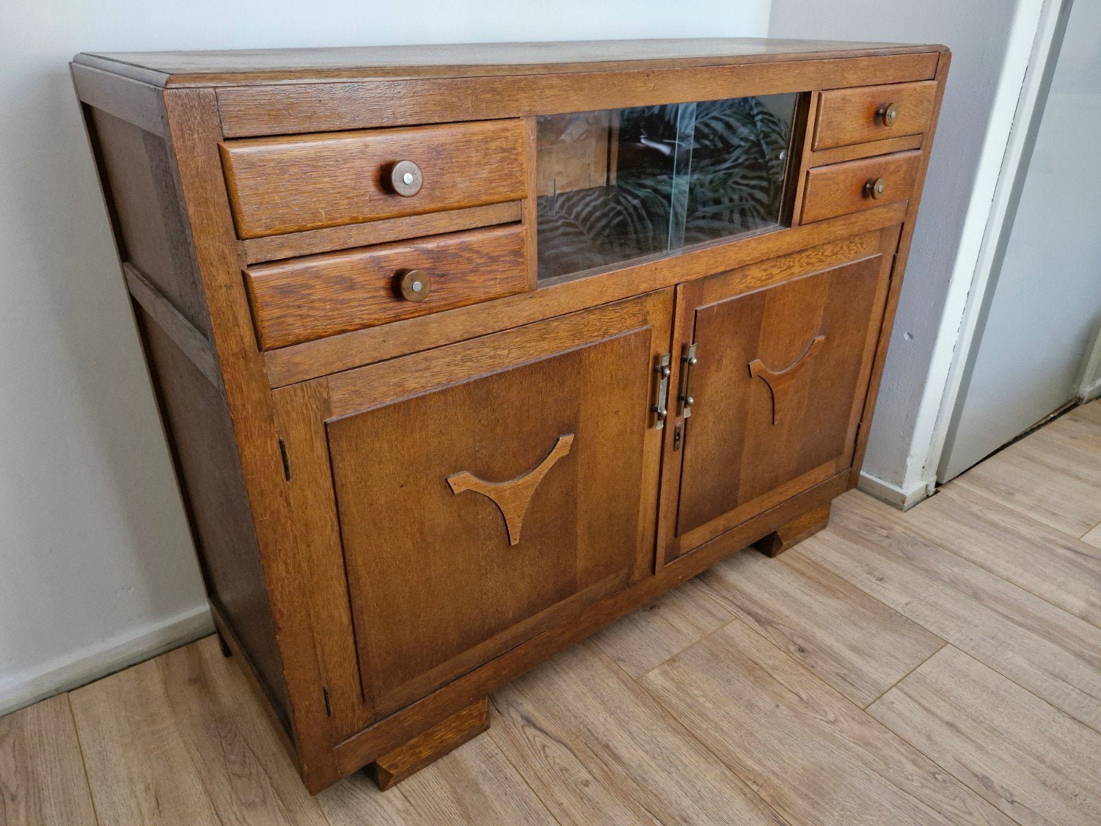 Art Deco dressoir kastje jaren 20/30, Huis en Inrichting, Ophalen, Gebruikt, 25 tot 50 cm, 100 tot 150 cm