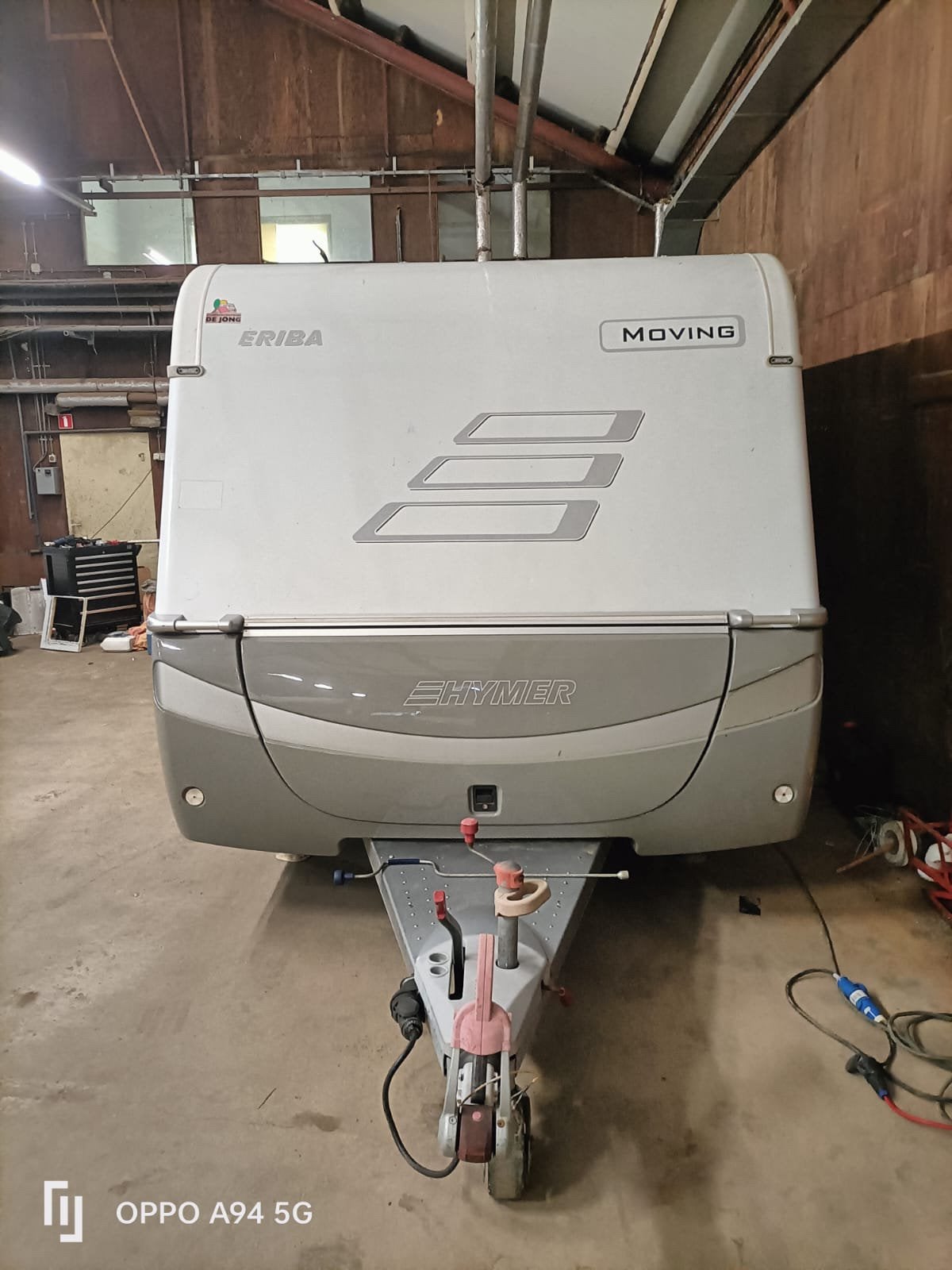 Mooie Eriba Hymer Moving 532, Rondzit, Frans bed, Particulier, 5 tot 6 meter