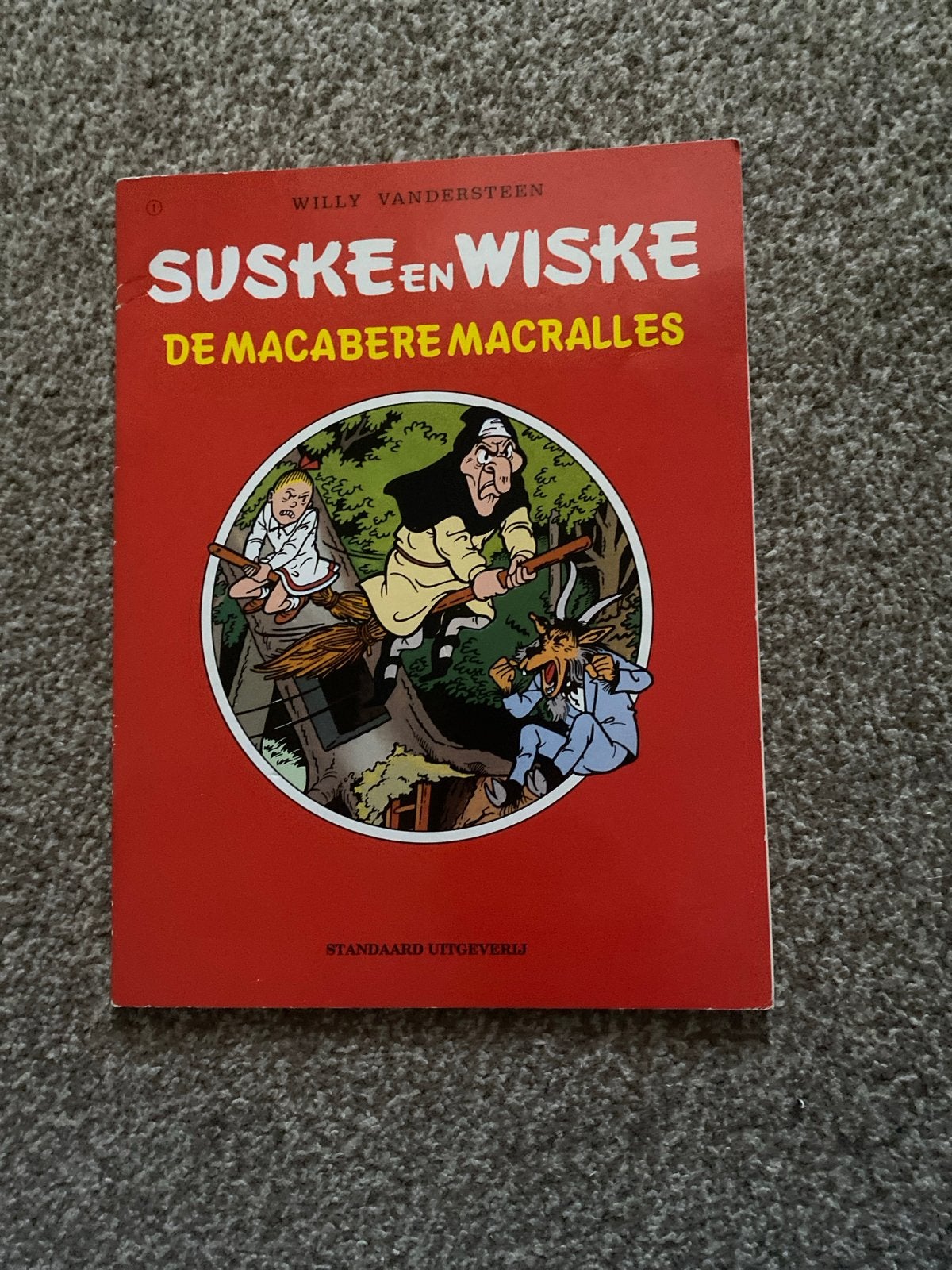 Suske en Wiske - De Macabere Macralles, Eén stripboek, Ophalen of Verzenden, Gelezen