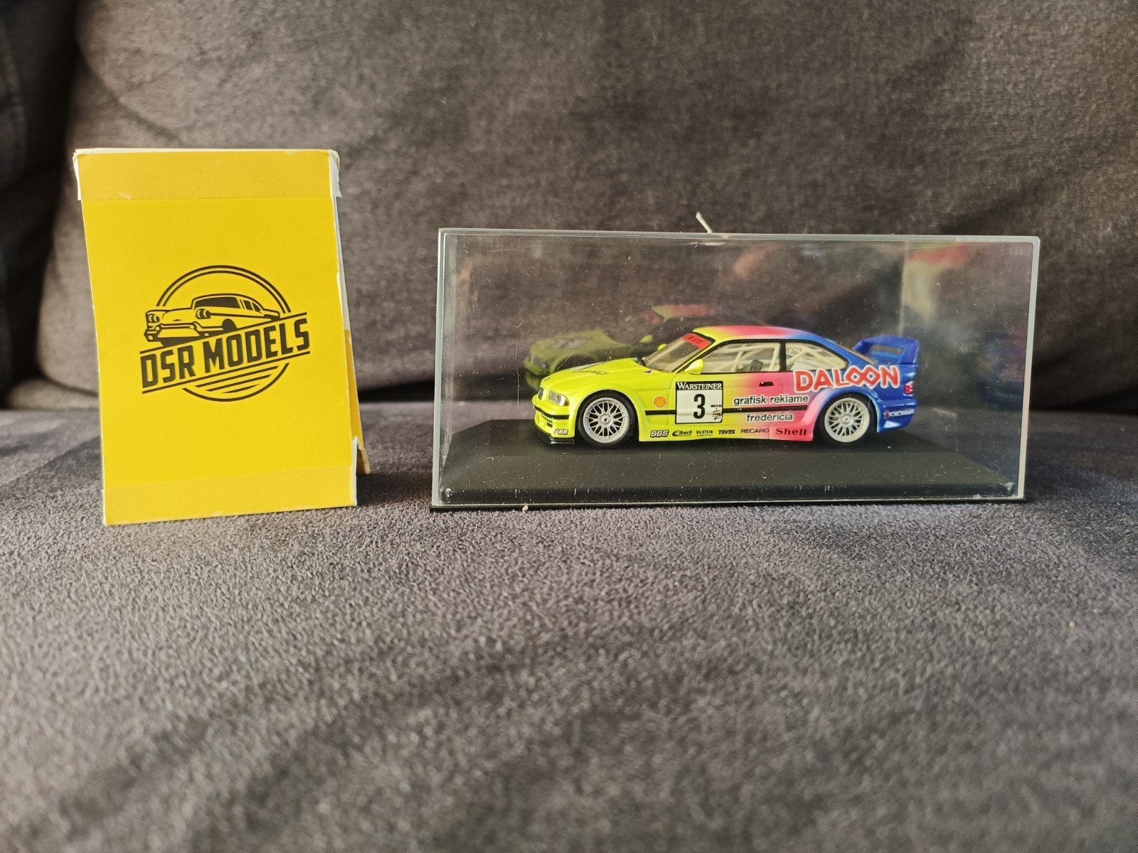 1:43 BMW E46 gtr 96 #3, S, Auto, R, Nieuw