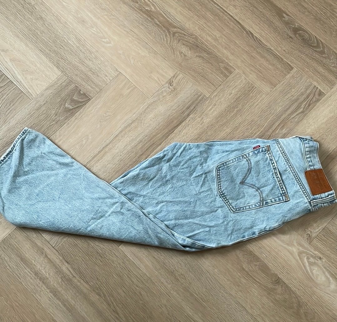 Levi's Ribcage Straight Ankle Jeans W31, Ophalen of Verzenden, Zo goed als nieuw, Blauw, W30 - W32 (confectie 38/40)