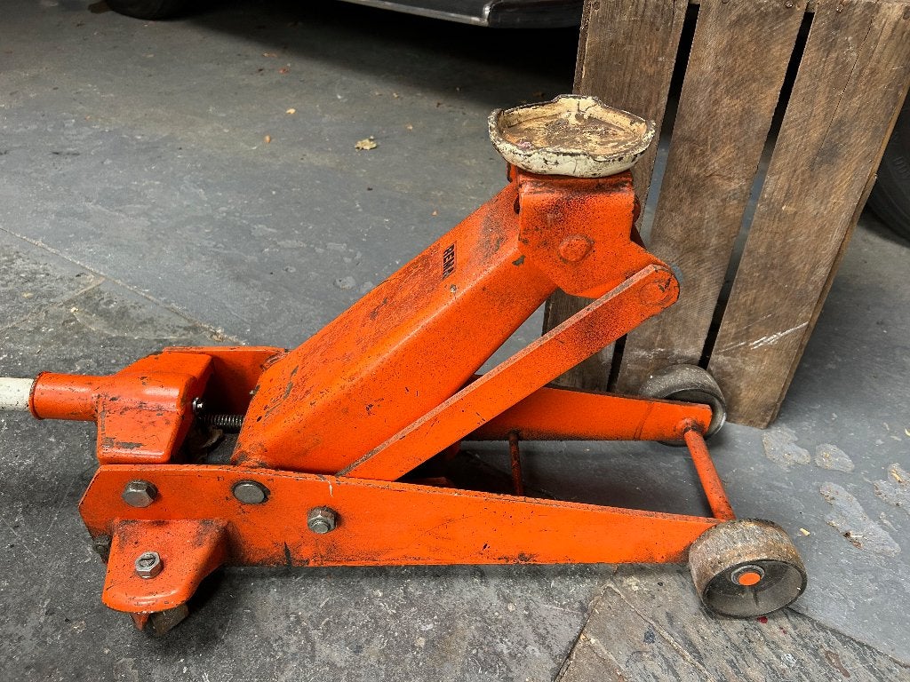 Garagekrik 3 tons professioneel, is DEFECT, Auto diversen, Krikken, Ophalen, Gebruikt, Hydraulisch, Garagekrik