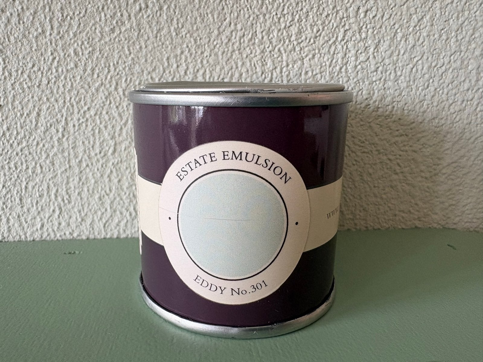 Farrow & Ball Estate Emulsion Eddy No. 301 - 95 ml, Overige kleuren, Ophalen of Verzenden, Minder dan 5 liter, Verf