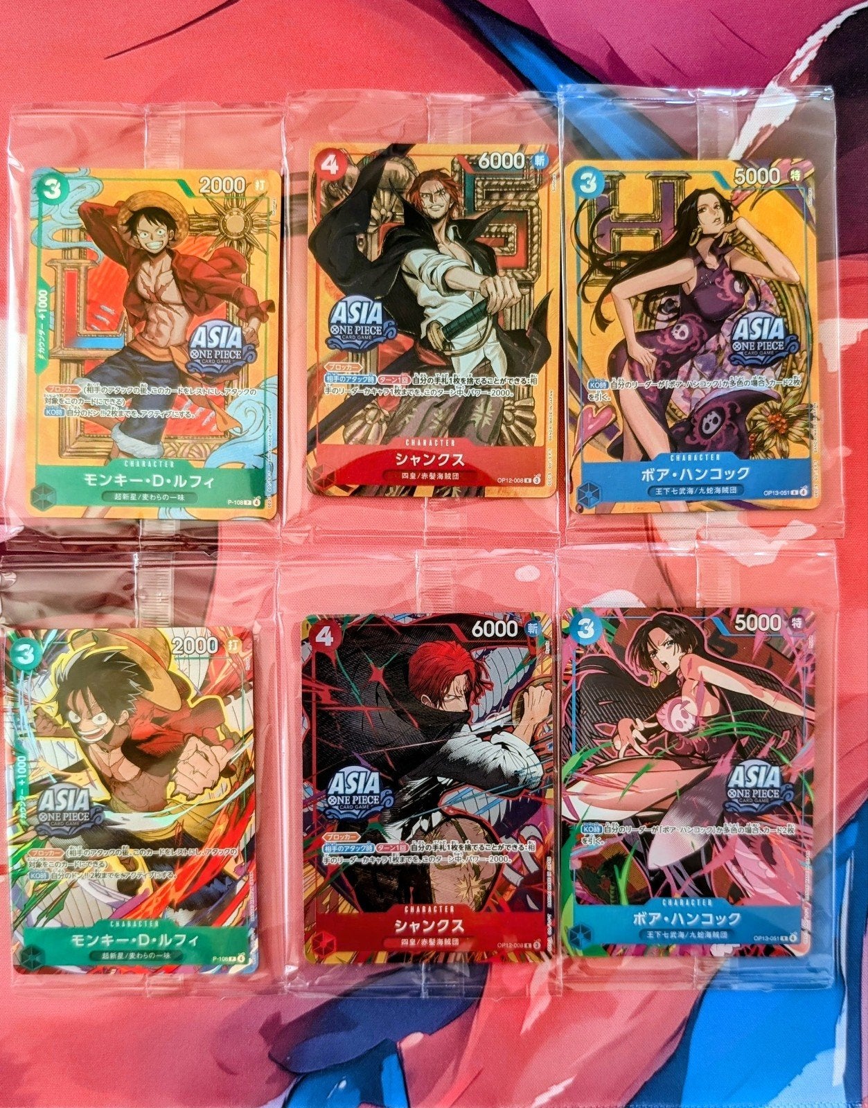 One Piece sealed Promo Set TS-03  - Luffy, Shanks, Boa, Ophalen of Verzenden, Nieuw, Meerdere kaarten