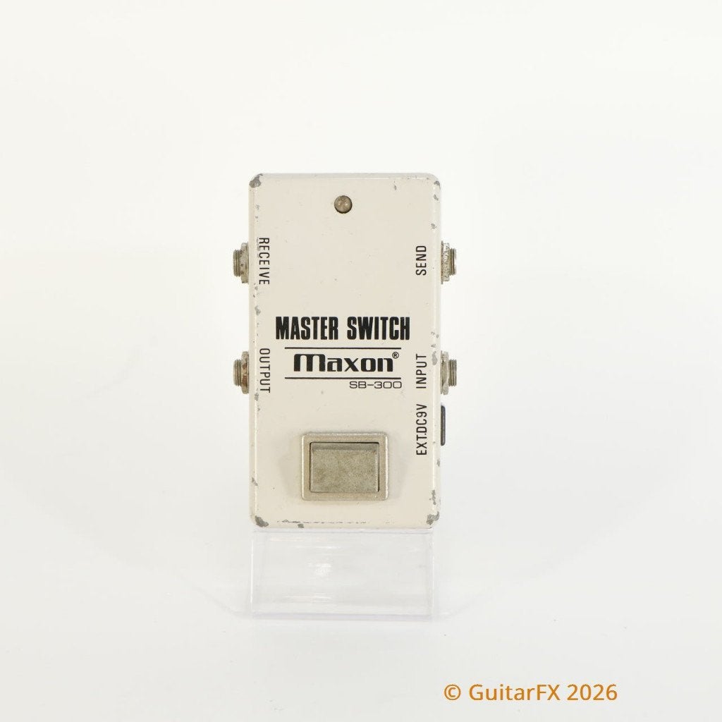 Maxon SB-300 Master Switch (Narrow Box, vintage, zeldzaam), Muziek en Instrumenten, Gebruikt, -, -, Ophalen of Verzenden