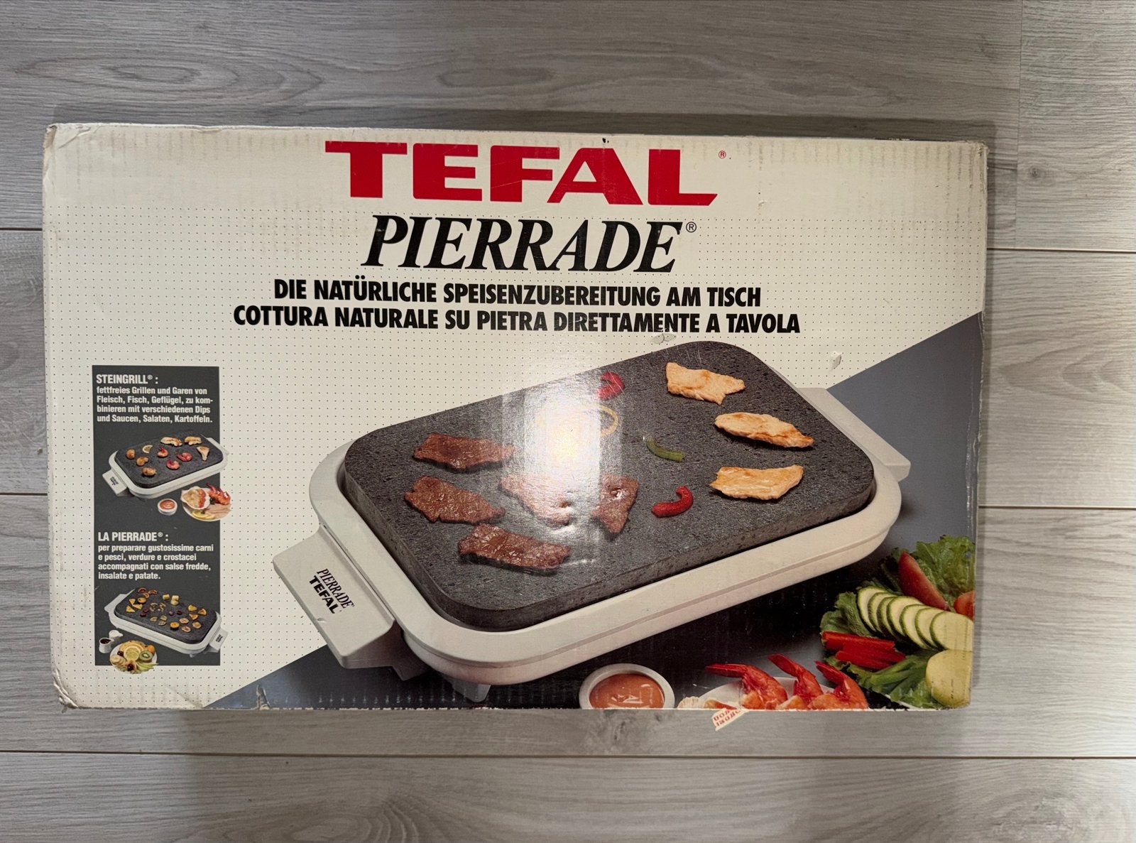 Tefal Pierrade Steengrill - Gezellig Tafelen zgan, Ophalen of Verzenden, Zo goed als nieuw, Steengrill