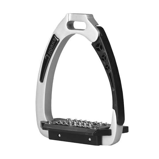 Horka veiligheidsbeugels 5 star | 11 cm | kinderbeugels, Dieren en Toebehoren, Horka, Grijs, Ophalen of Verzenden, Stijgbeugels