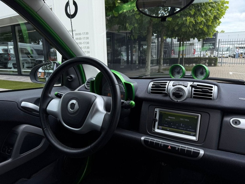 Smart Fortwo coupé Electric drive 18 kWh, Auto's, Smart, Automaat, Gebruikt, Elektrische ramen, Wit