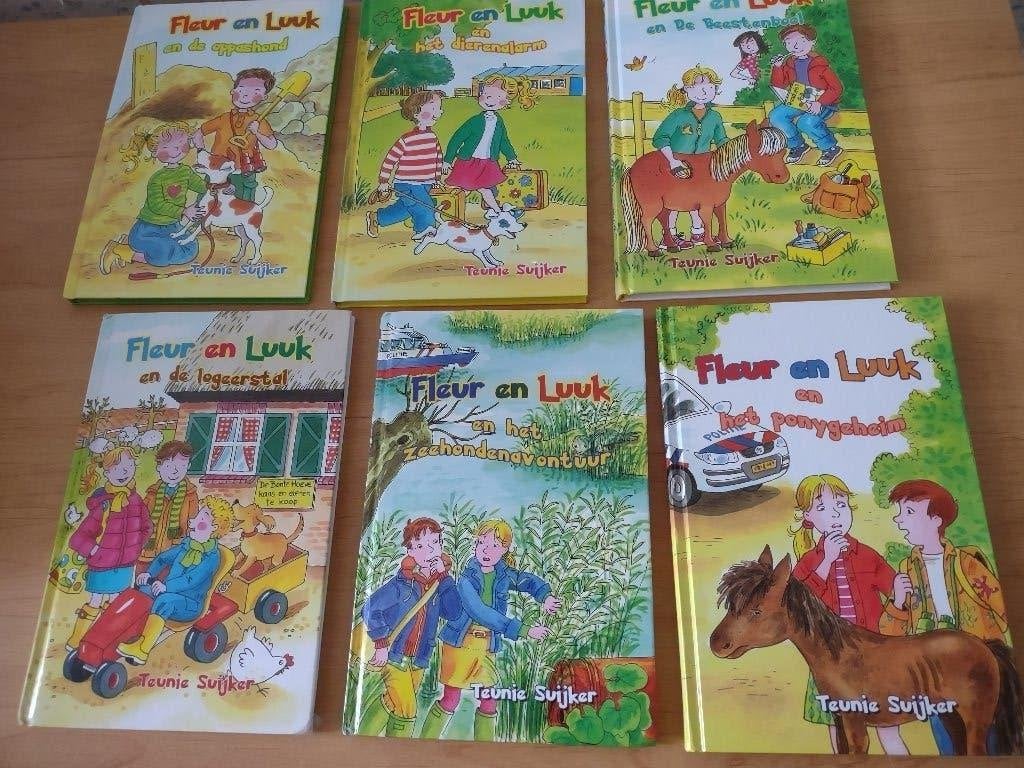 Fleur en Luuk (6 delen)- Teunie Suijker, Ophalen of Verzenden, Gelezen, Fictie algemeen