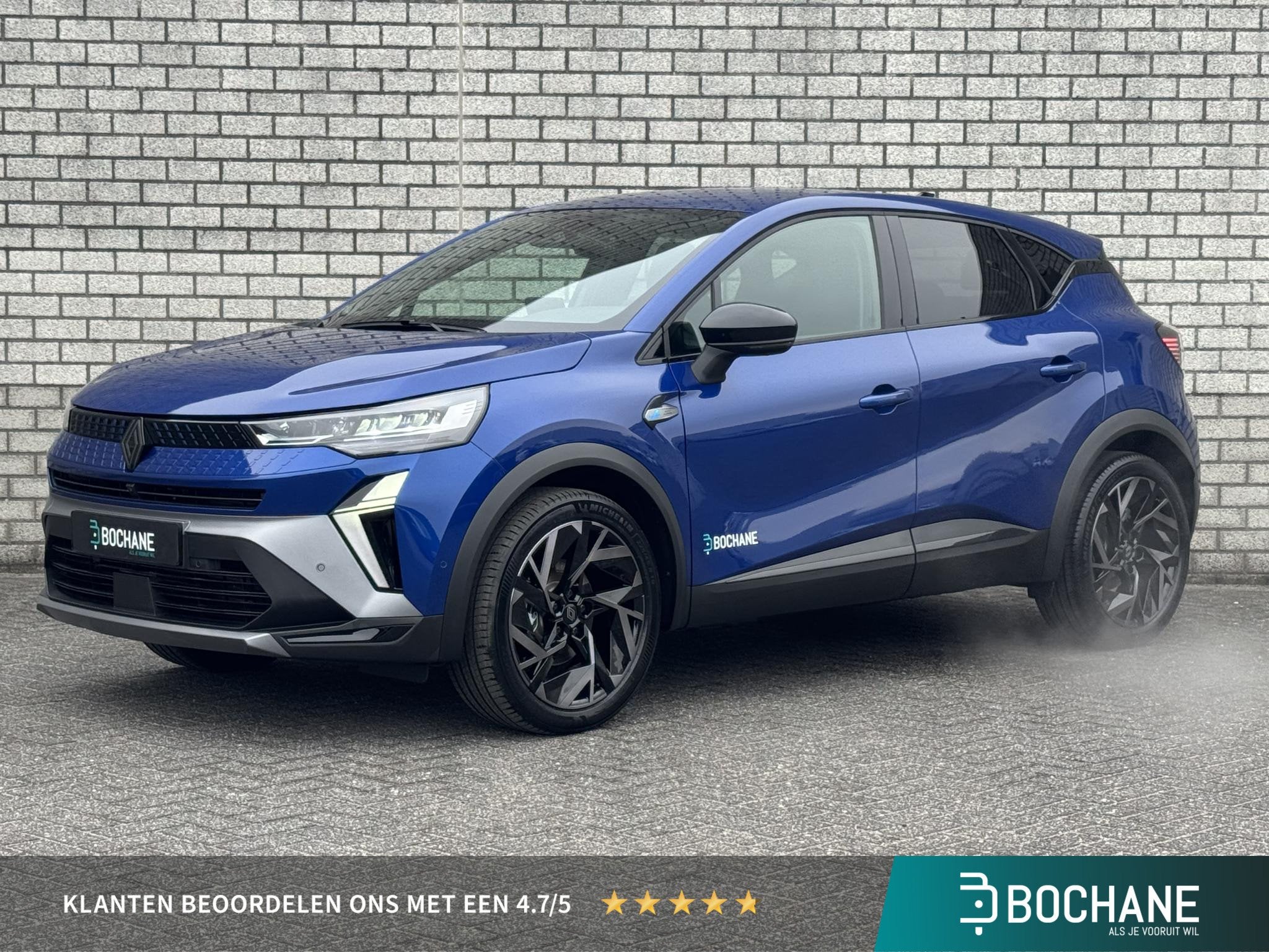 Renault Captur 1.8 E-Tech Full Hybrid 160 Esprit Alpine | De, Auto's, 1789 cc, 4 cilinders, Met garantie (alle), Blauw