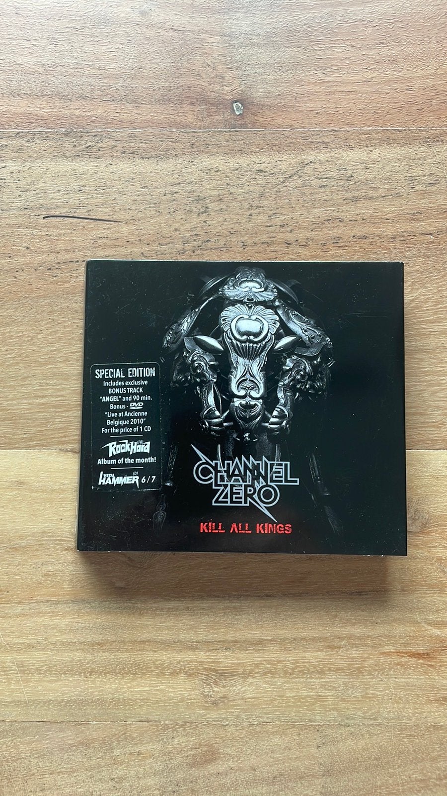 Channel Zero - Kill All Kings Special Edition CD + DVD, Cd's en Dvd's, Ophalen of Verzenden, Zo goed als nieuw