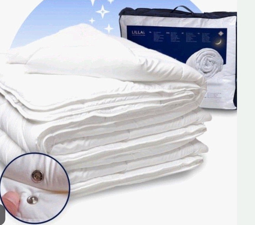 Lilla24 Luxury Dekbed 140x220 All-season, Lits-jumeaux, Wit, Lilla24, Ademend
