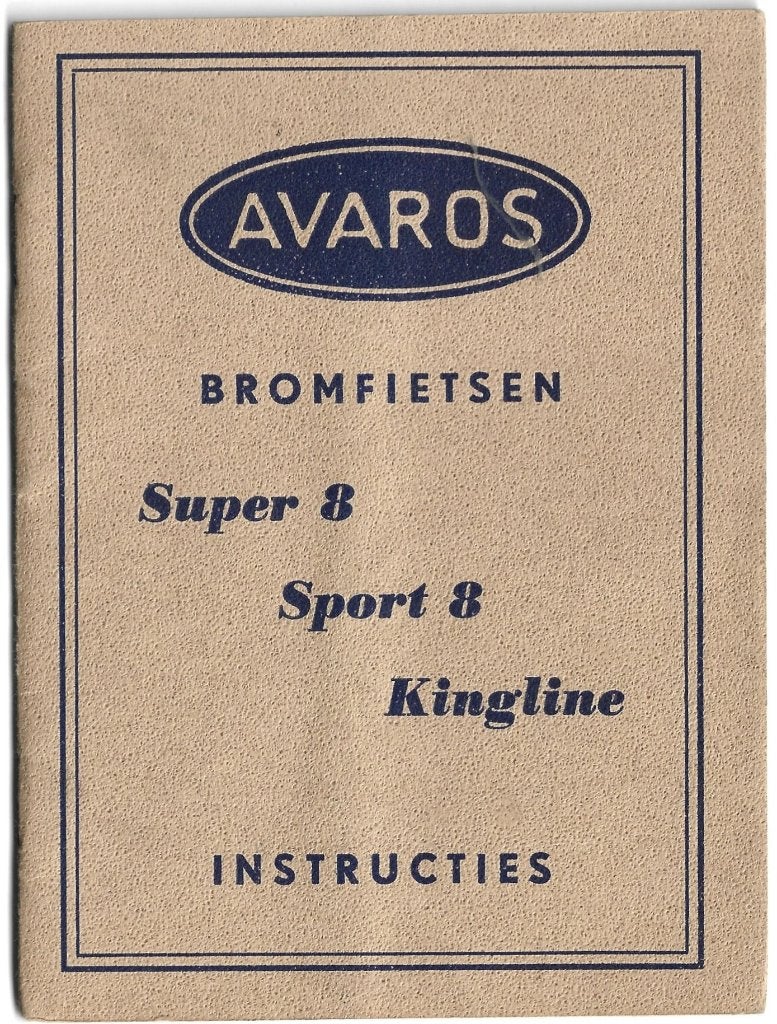 Avaros Super 8 Sport 8 Kingline (7589z) bromfiets, Verzenden, Zo goed als nieuw