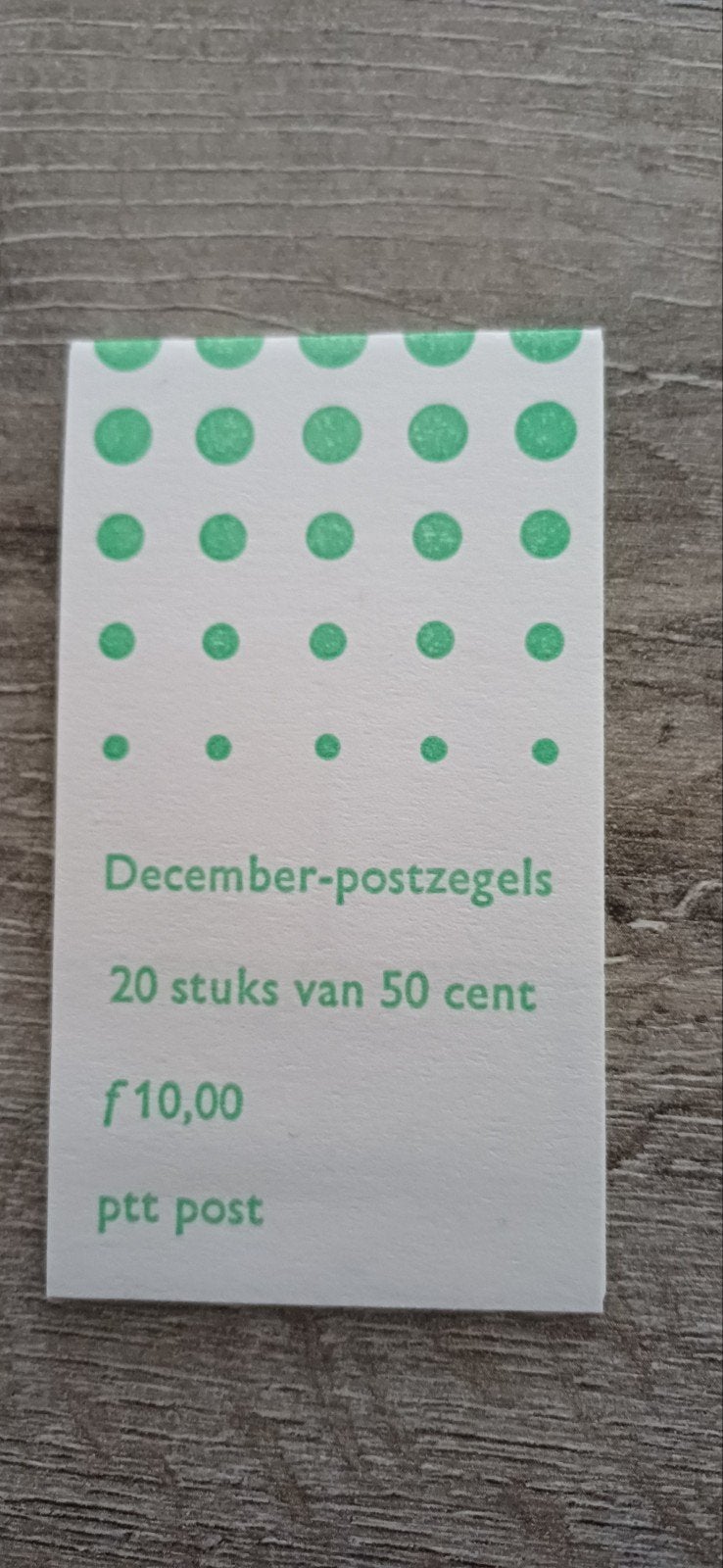 December zegels 1987 - compleet boekje, Ophalen of Verzenden, Na 1940, Postfris