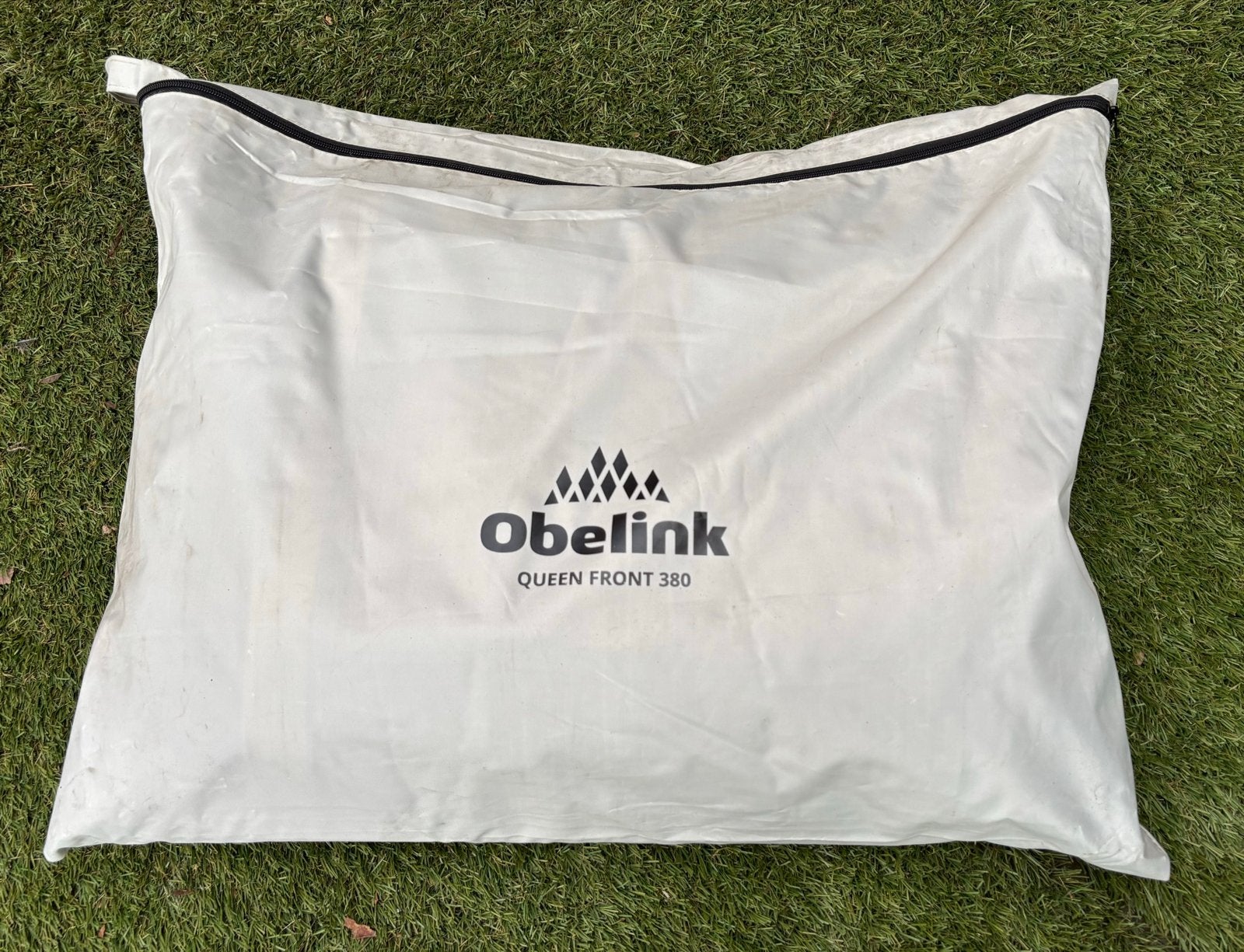 Obelink Queen voorwand 380 cm - Zo goed als nieuw, Caravans en Kamperen, Ophalen of Verzenden, Zo goed als nieuw