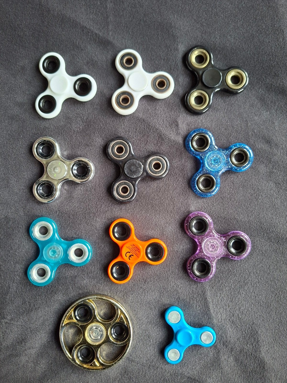Diverse Fidget Spinners - Set van 11 Stuks, Ophalen of Verzenden, Gebruikt, Jongen of Meisje