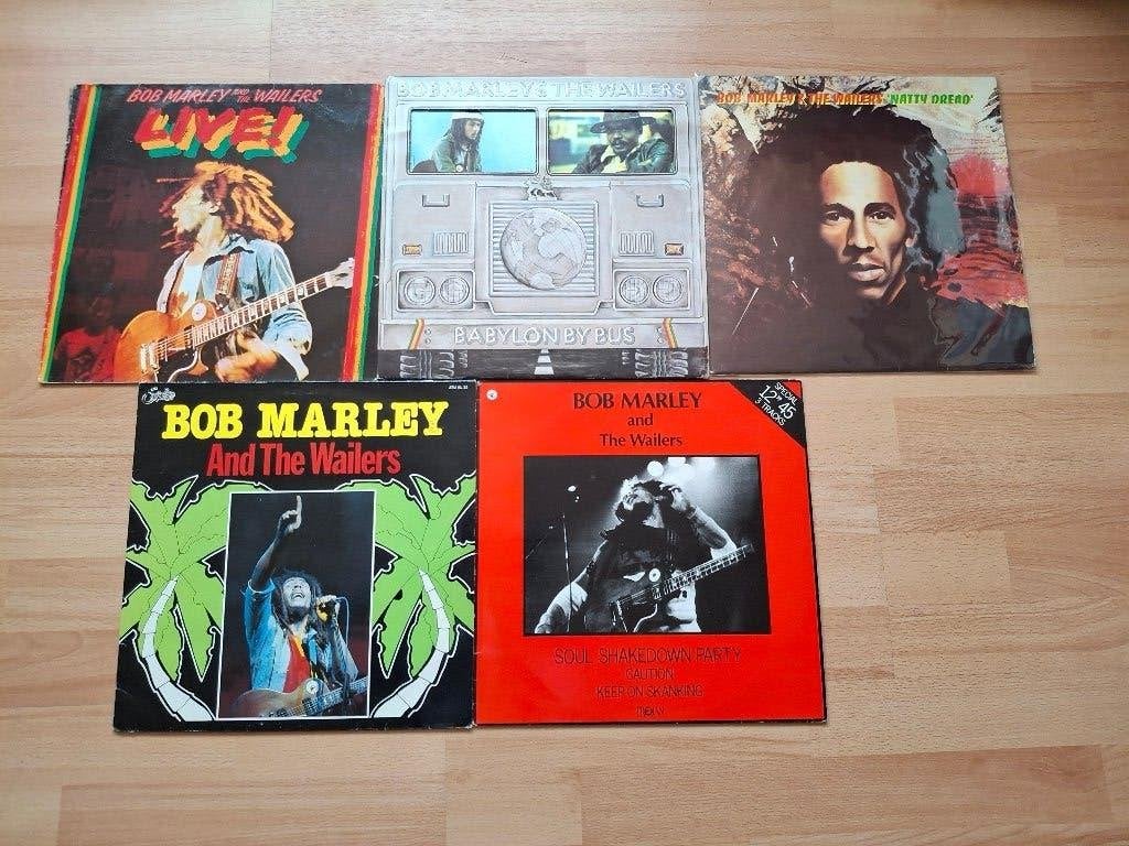 Bob Marley verzameling vinyl lps, Ophalen of Verzenden, Gebruikt