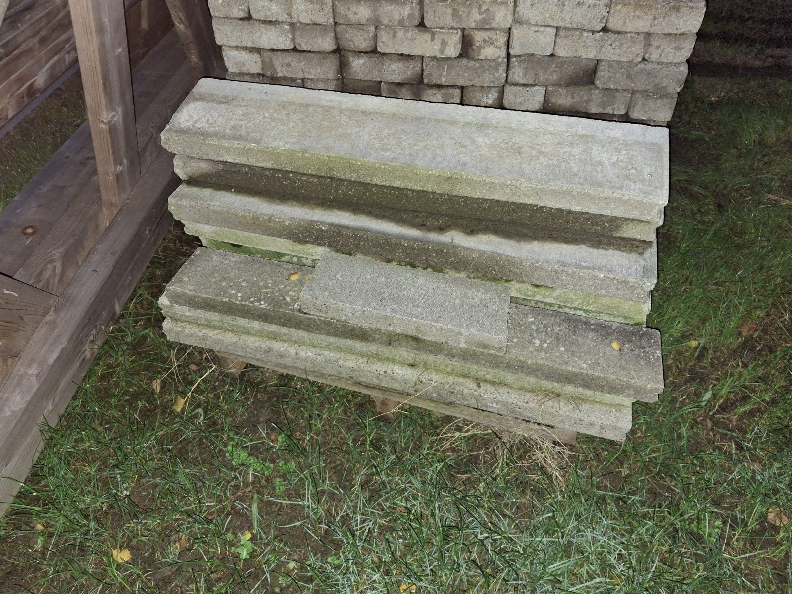 beton banden / opsluitbanden, Ophalen, Gebruikt, Beton, Minder dan 25 cm
