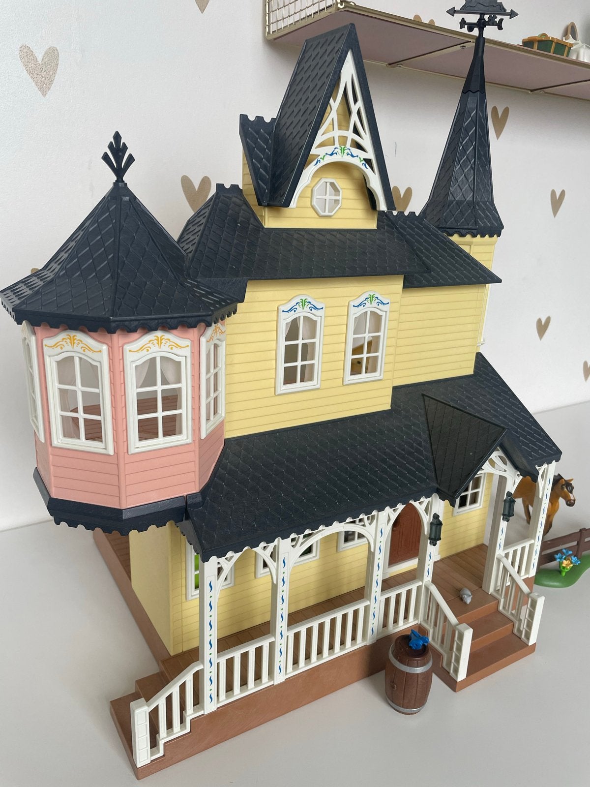 Playmobil Spirit Lucky’s huis - 9475, Ophalen of Verzenden, Zo goed als nieuw, Poppenhuis