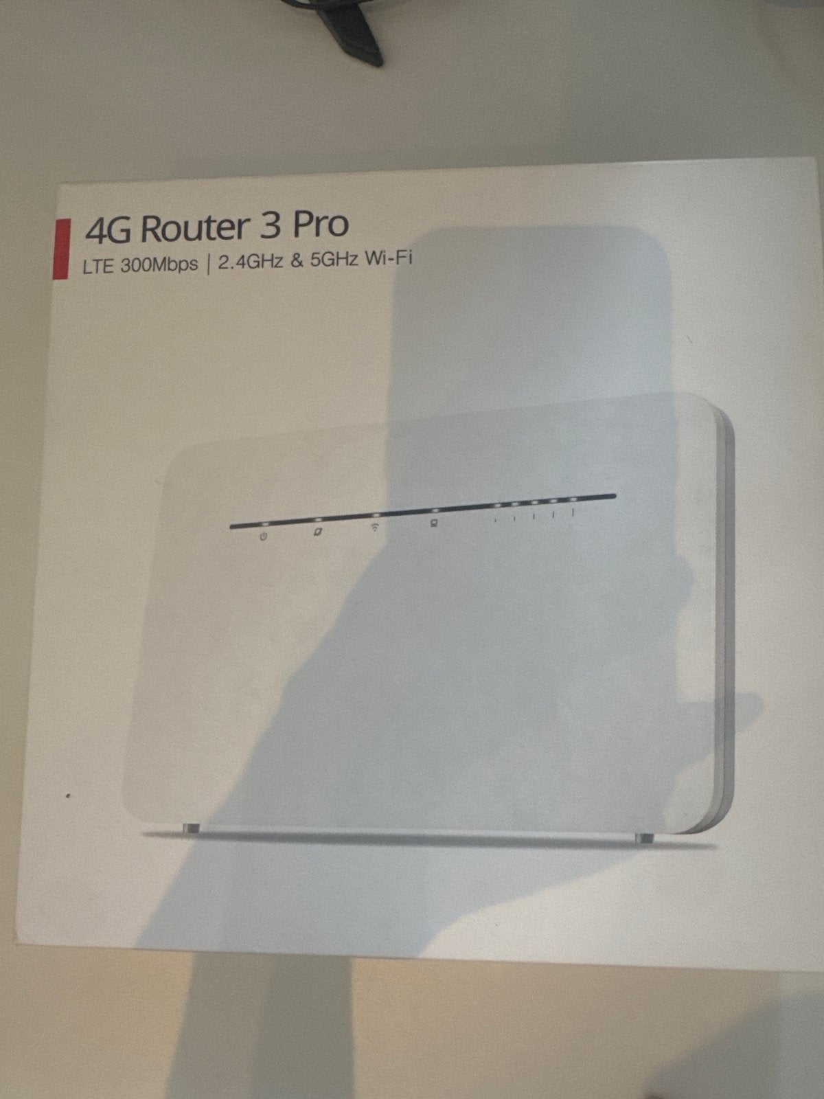 4G Router 3 Pro - LTE 300Mbps, 2.4GHz & 5GHz Wi-Fi, Ophalen, Nieuw, Router