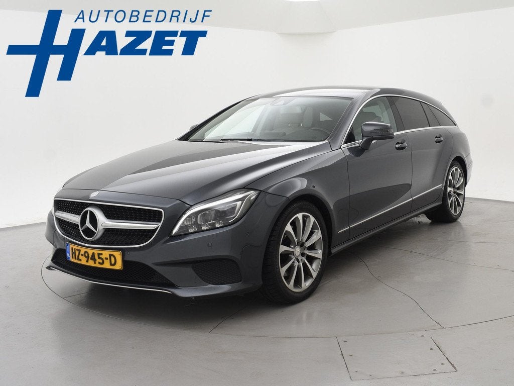 Mercedes-Benz CLS-klasse Shooting Brake 220D 170 PK AUT. + L, Auto's, Mercedes-Benz, Automaat, Gebruikt, Euro 6, Start-stop-systeem