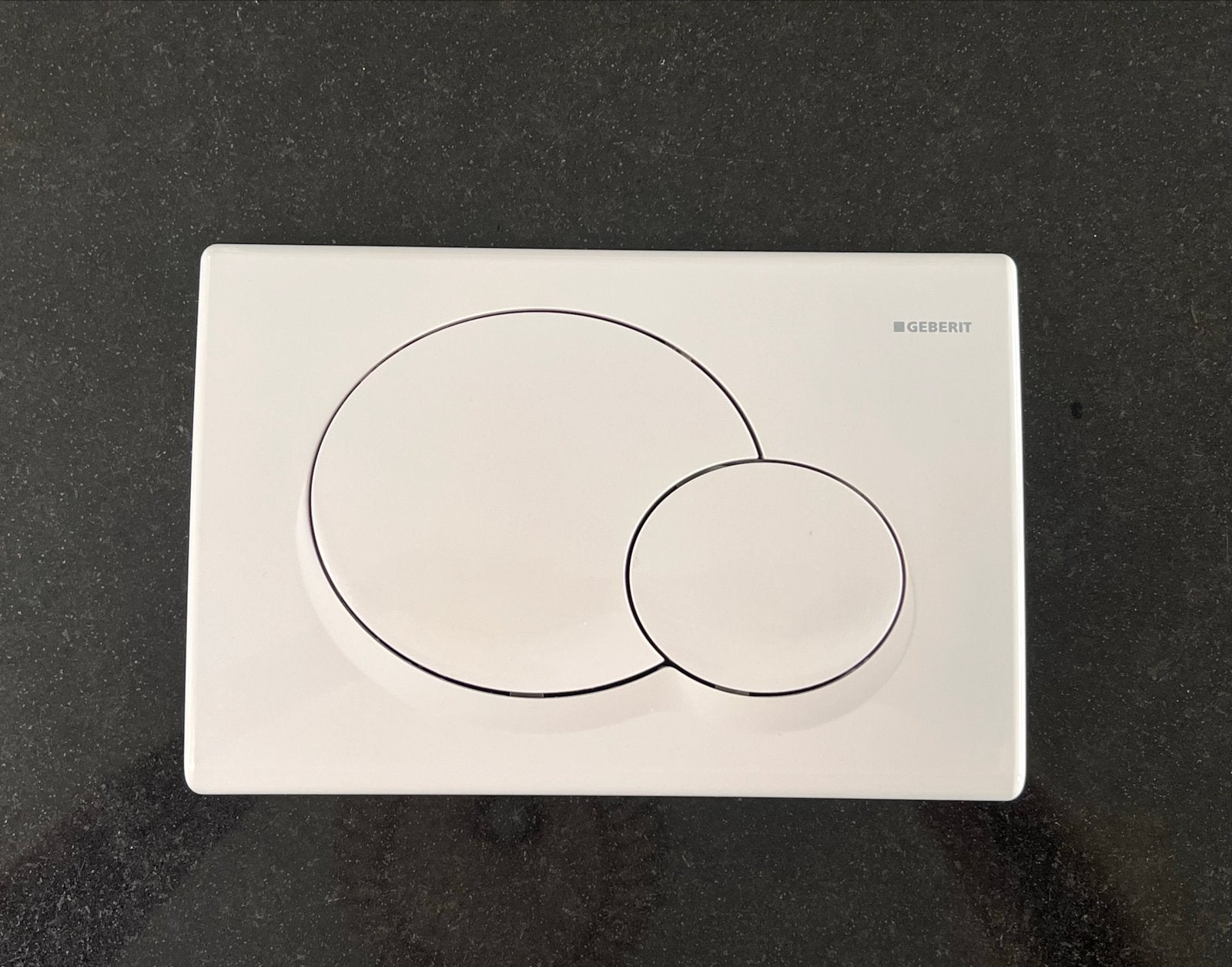 Geberit spoelknop paneel voor toilet, Ophalen of Verzenden, Gebruikt, Toilet