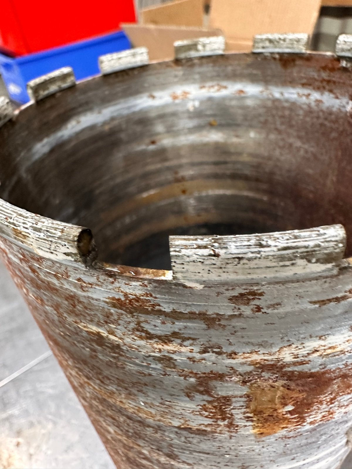 Gebruikte diamantboor voor beton - 152mm diameter, Ophalen, Gebruikt, Overige typen