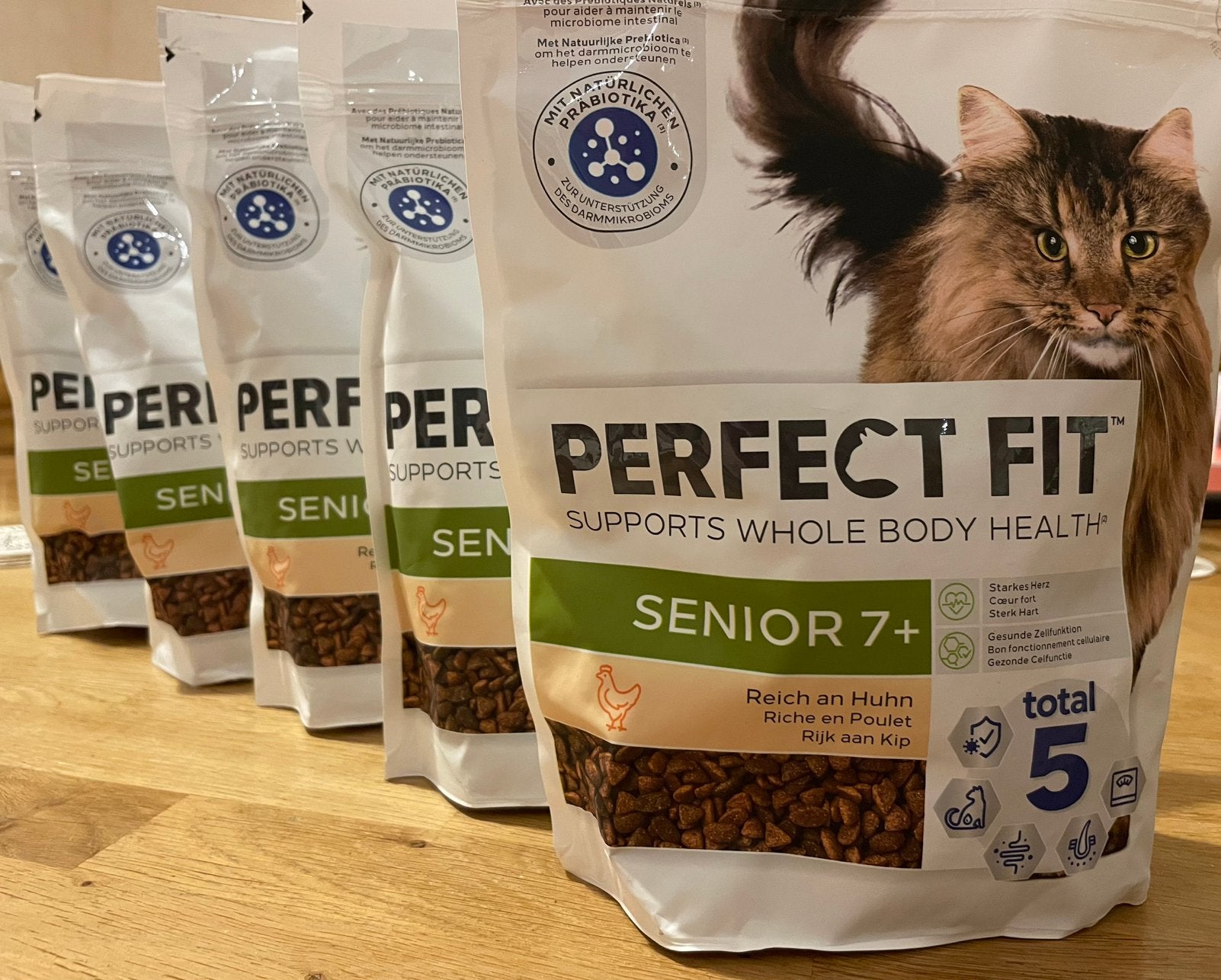 5 zakken Perfect Fit Senior 7+ kattenvoer, Ophalen of Verzenden, Kat