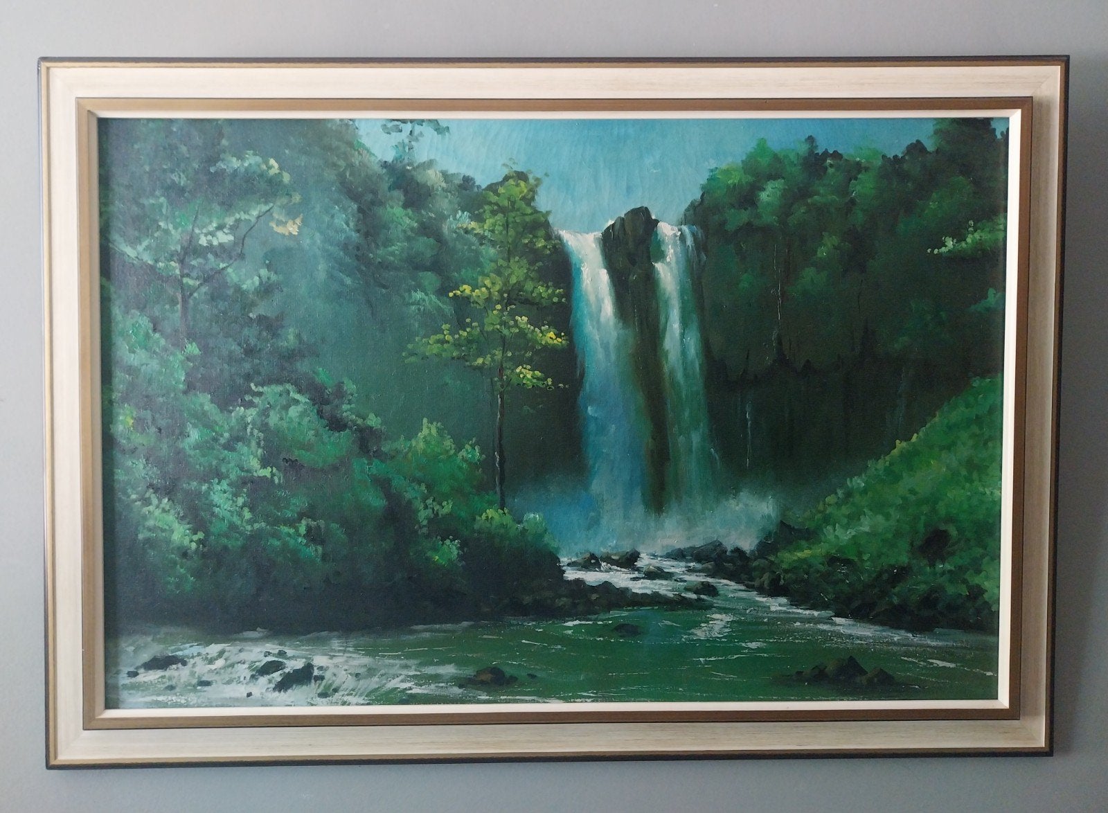 R Frankot (1911-1984) - Watervallen Maria Cristina - 1980, Ophalen