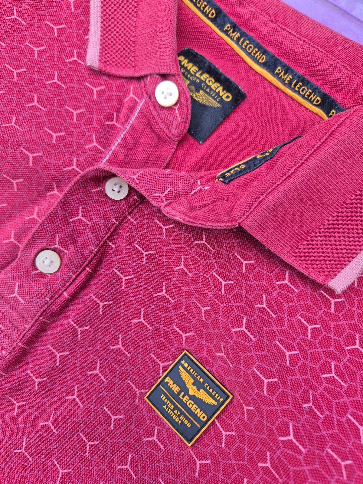 Pme Legend Pall Mall polo shirt prints Maat M, Maat 48/50 (M), ., Ophalen of Verzenden, Zo goed als nieuw