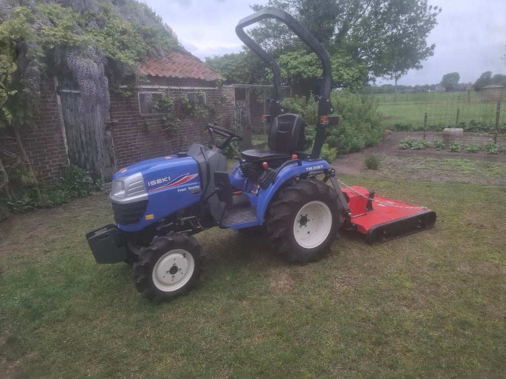 Mini/tuin trekker - Nieuwstaat iseki 3187, Gebruikt, Tot 2500, Tot 80 Pk, Ophalen
