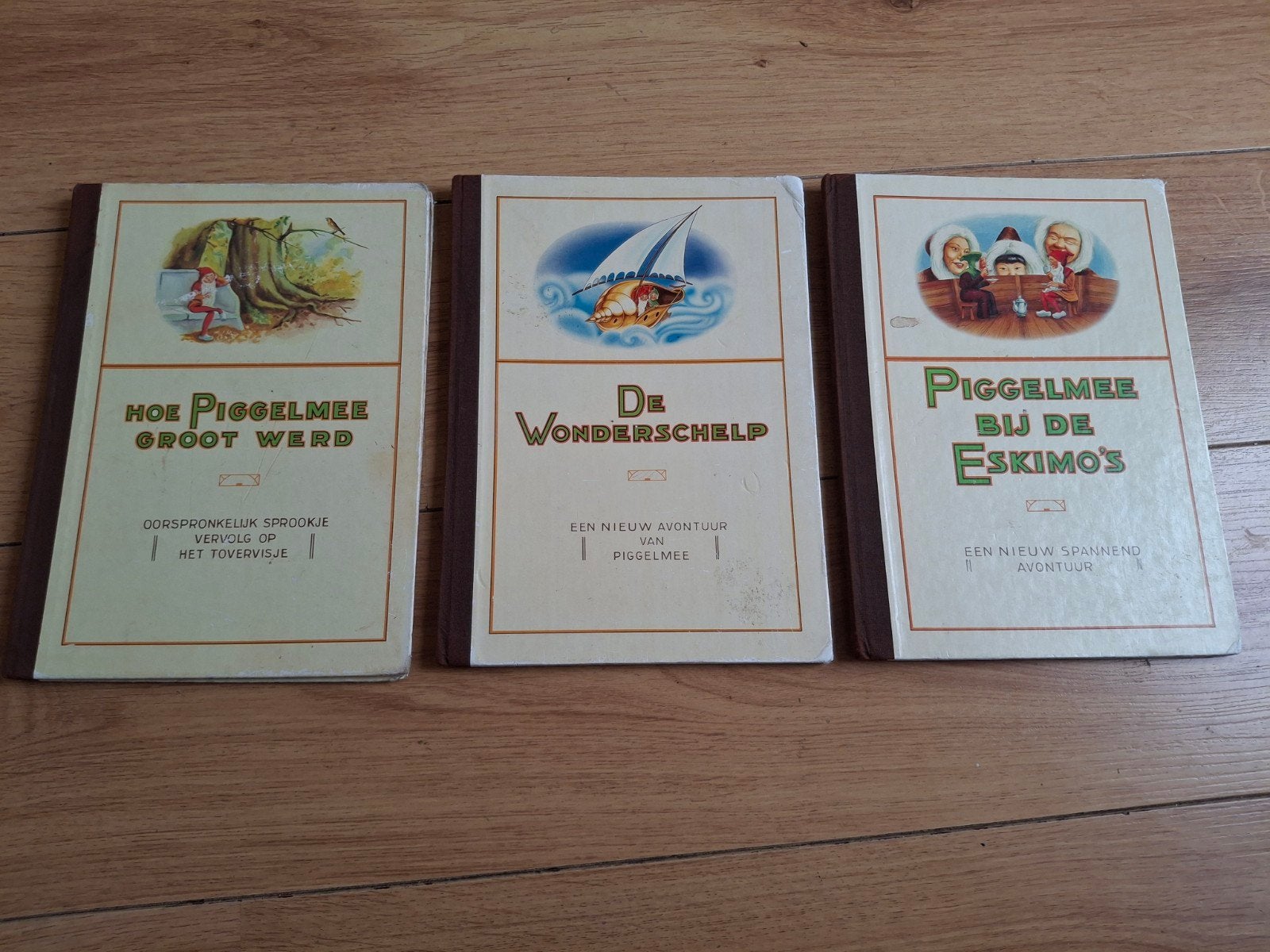 3 x Piggelmee boek. Van Nelle thee/koffie, Ophalen of Verzenden, Gelezen