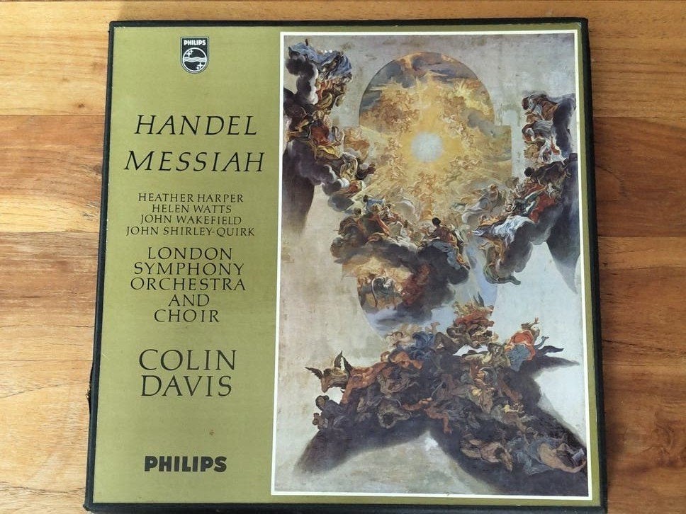 Händel, Messiah, drie-LP, LP, Gebruikt, Symfonie, Ophalen of Verzenden