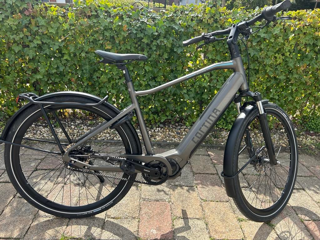 Cortina E-Silento 2023  electrische fiets middenmotor, Ophalen of Verzenden, Zo goed als nieuw, Cortina, 51 tot 55 cm