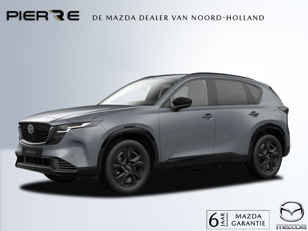 Mazda CX-5 2.5 E-SKYACTIV G 141 M AUTOMAAT HYBRID Homura LED, Dealer onderhouden, 4 cilinders, Overige brandstoffen, Adaptive Cruise Control