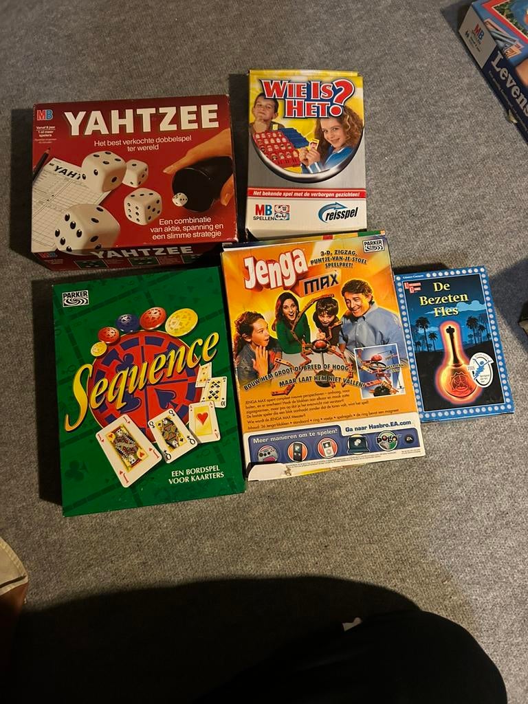 Grote partij bordspellen en puzzles, Ophalen of Verzenden