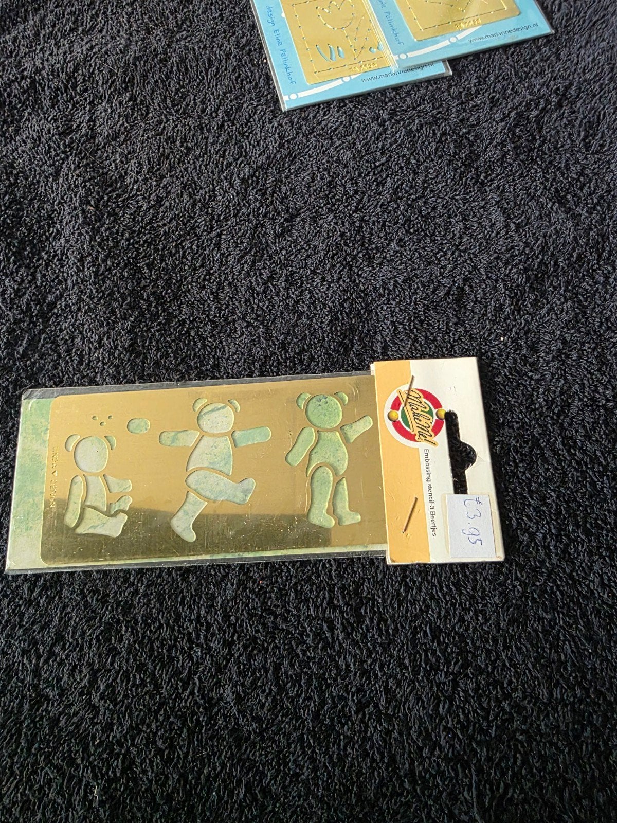 Nieuwe Embossing Mal - 3 Beertjes, Nieuw, Overige merken, Gereedschap of Toebehoren, Dieren