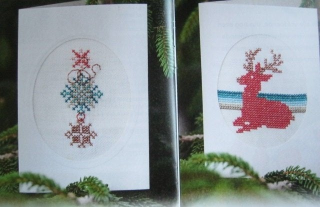 Borduurpatroon  Kerst motiefjes  nr 9817, Verzenden, Nieuw, Handborduren, Patroon
